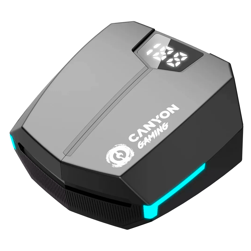 CANYON GTWS-2 DOUBLE-BEE GAMING TRUE WIRELESS BUDS BT 5.3 BLACK