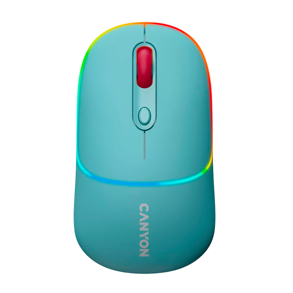 CANYON WIRELESS/BT OPTICAL MOUSE DARK CYAN