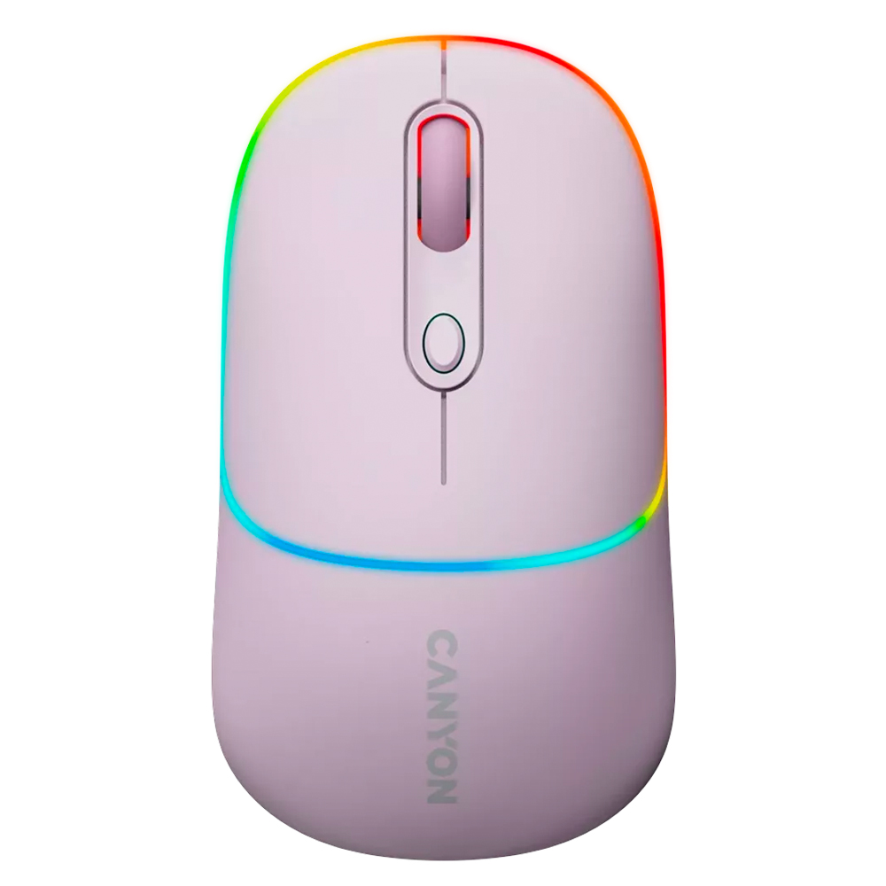 CANYON WIRELESS/BT OPTICAL MOUSE PEARL ROSE