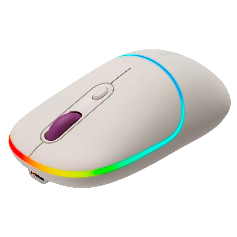 CANYON WIRELESS/BT OPTICAL MOUSE RICE WHITE