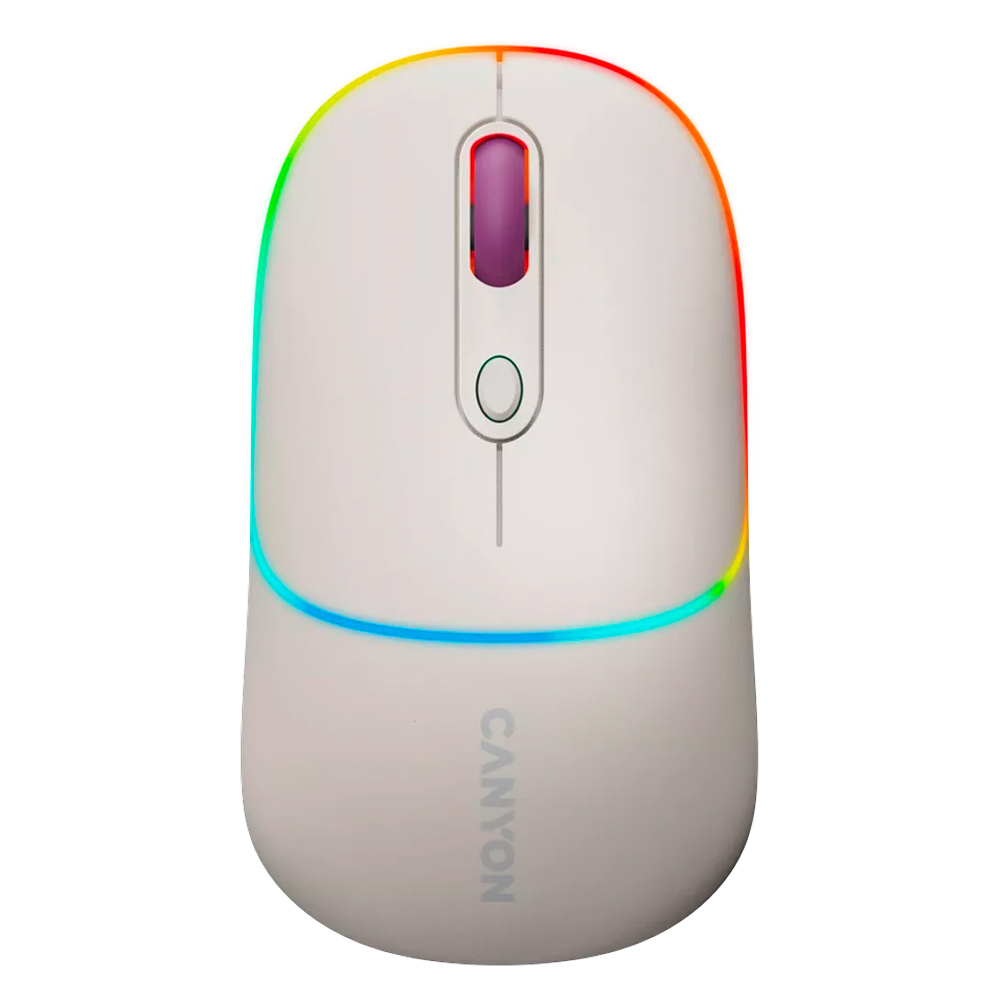 CANYON WIRELESS/BT OPTICAL MOUSE RICE WHITE
