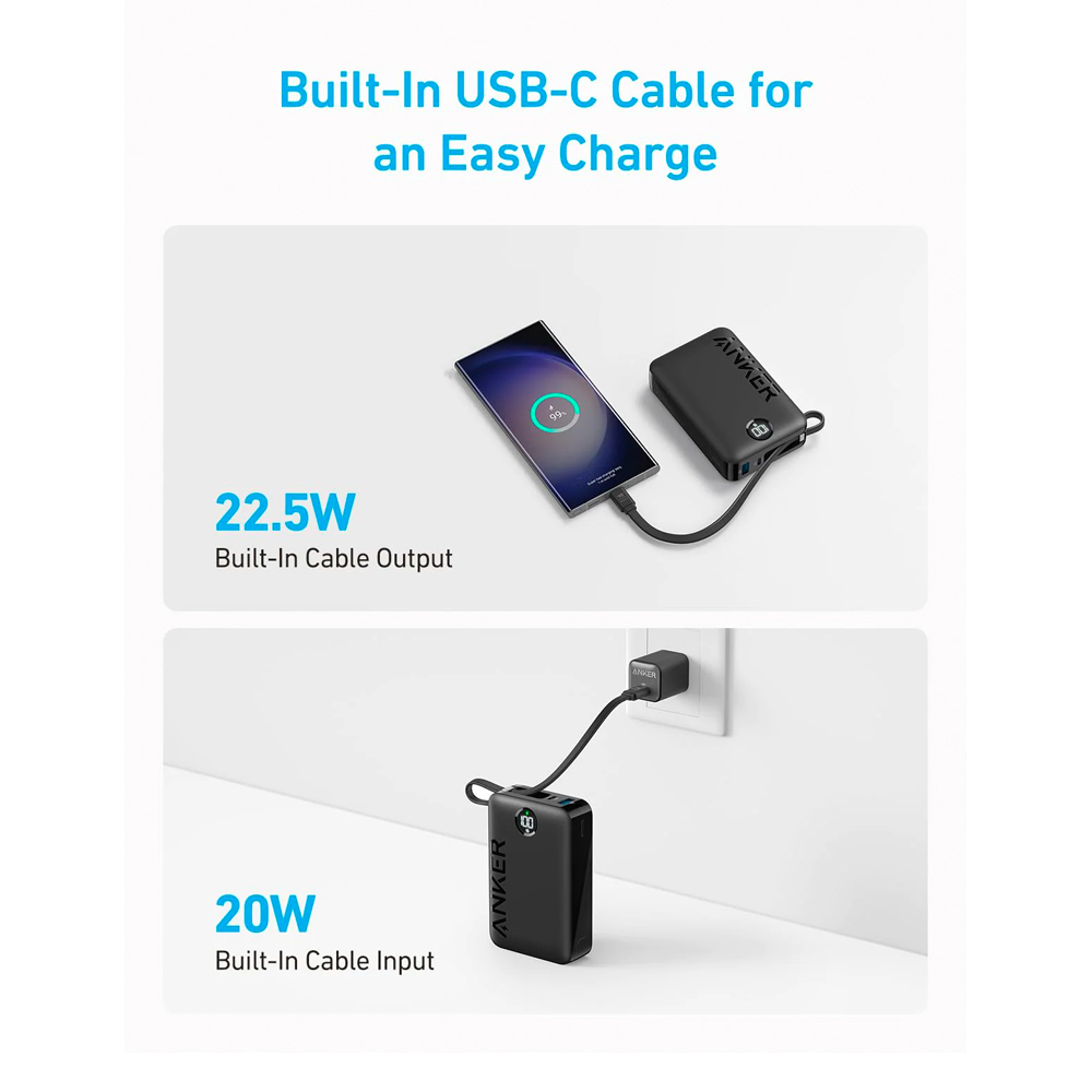 ANKER 335 POWERCORE 22.5W 20,000MAH POWERBANK (BUILT IN USB-C)