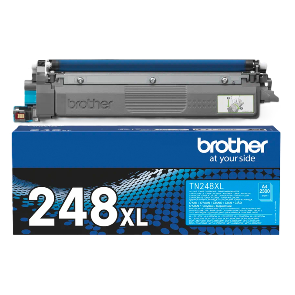 BROTHER CYAN TONER TN248XLC