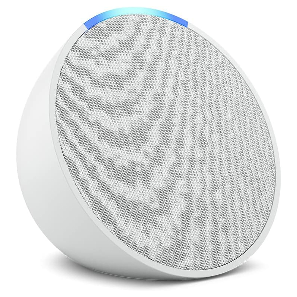 AMAZON ECHO POP | SMART SPEAKER WITH ALEXA | WHITE E