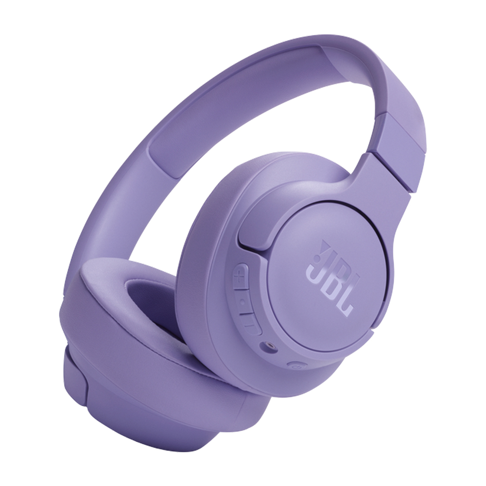 JBL T720BT WIRELESS OVER EAR HEADPHONES PURPLE