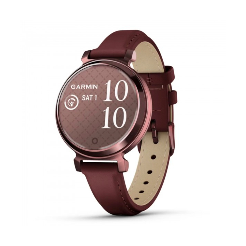 GARMIN LILY 2 DARK BRONZE W/MULBERRY LEATHER BAND