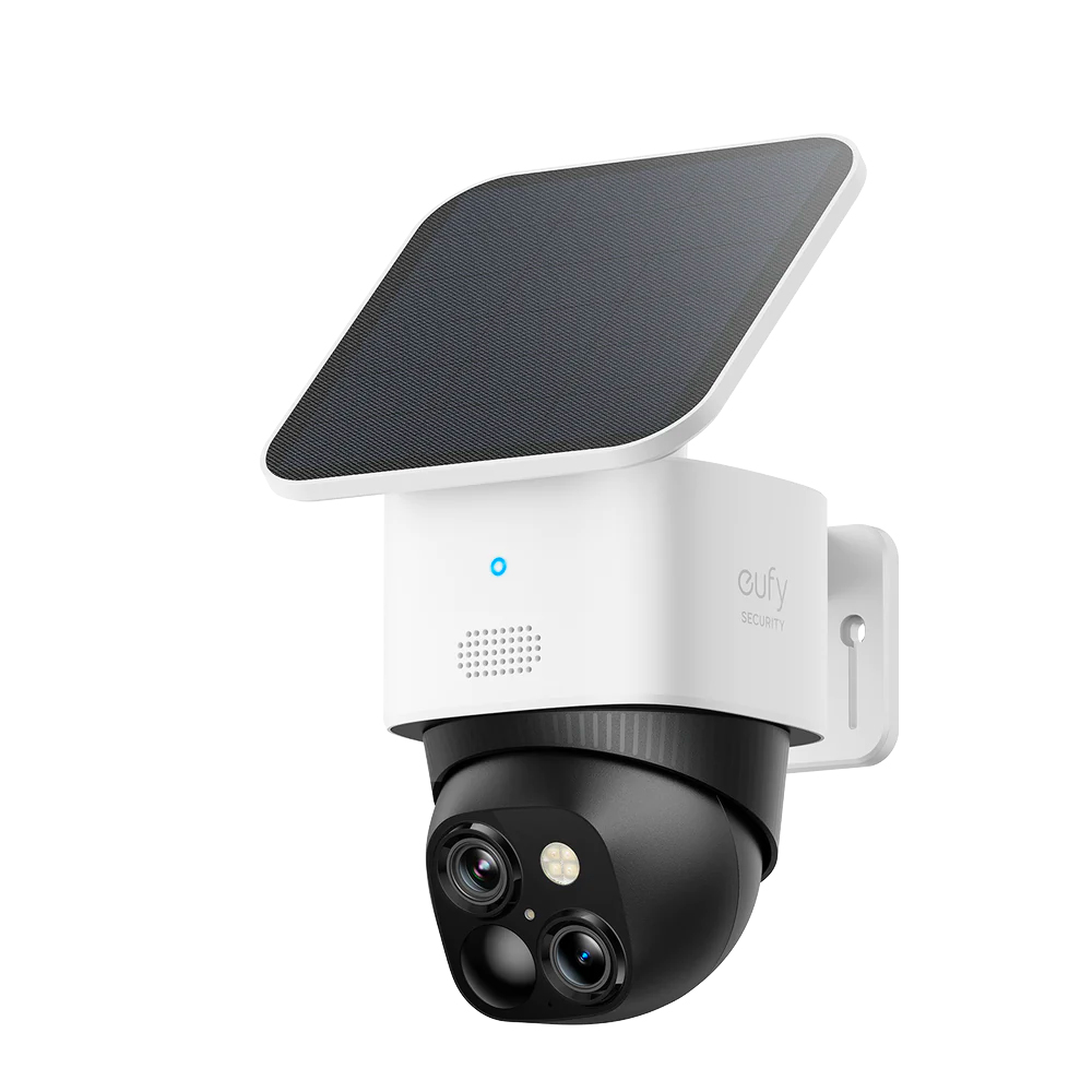 ANKER EUFY SOLOCAM S340 W/LESS OUTDOOR CAMERA W/DUAL LENS & SOLAR PANEL