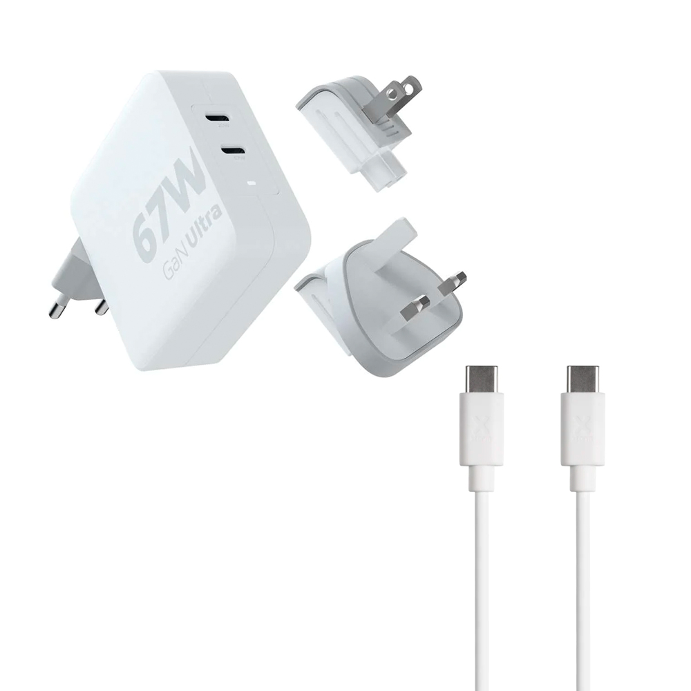 XTORM 67W GAN-ULTRA TRAVEL CHARGER + USB-C PD CABLE