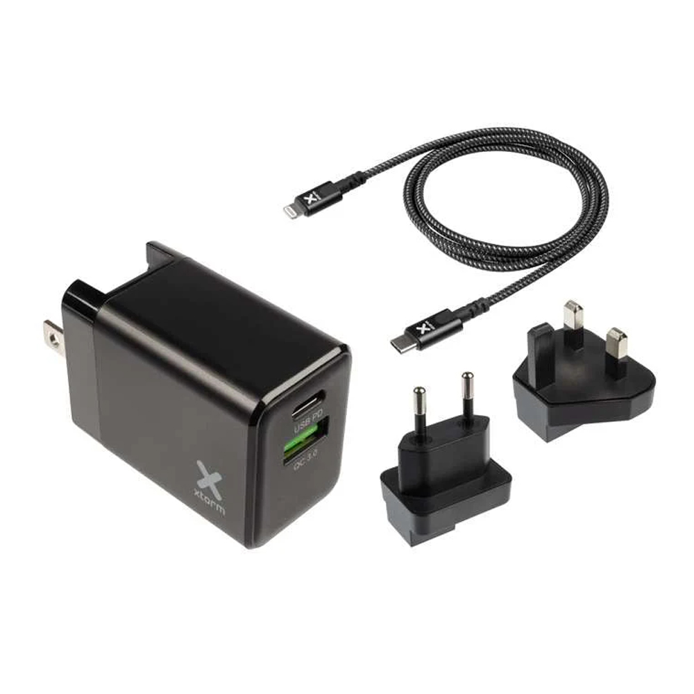 XTORM VOLT TRAVEL USB-C FAST CHARGE BUNDLE (30W)