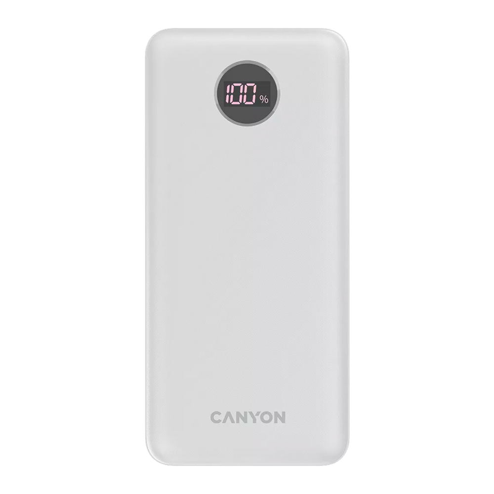 CANYON POWER BANK 20000MAH PD 18W WHITE