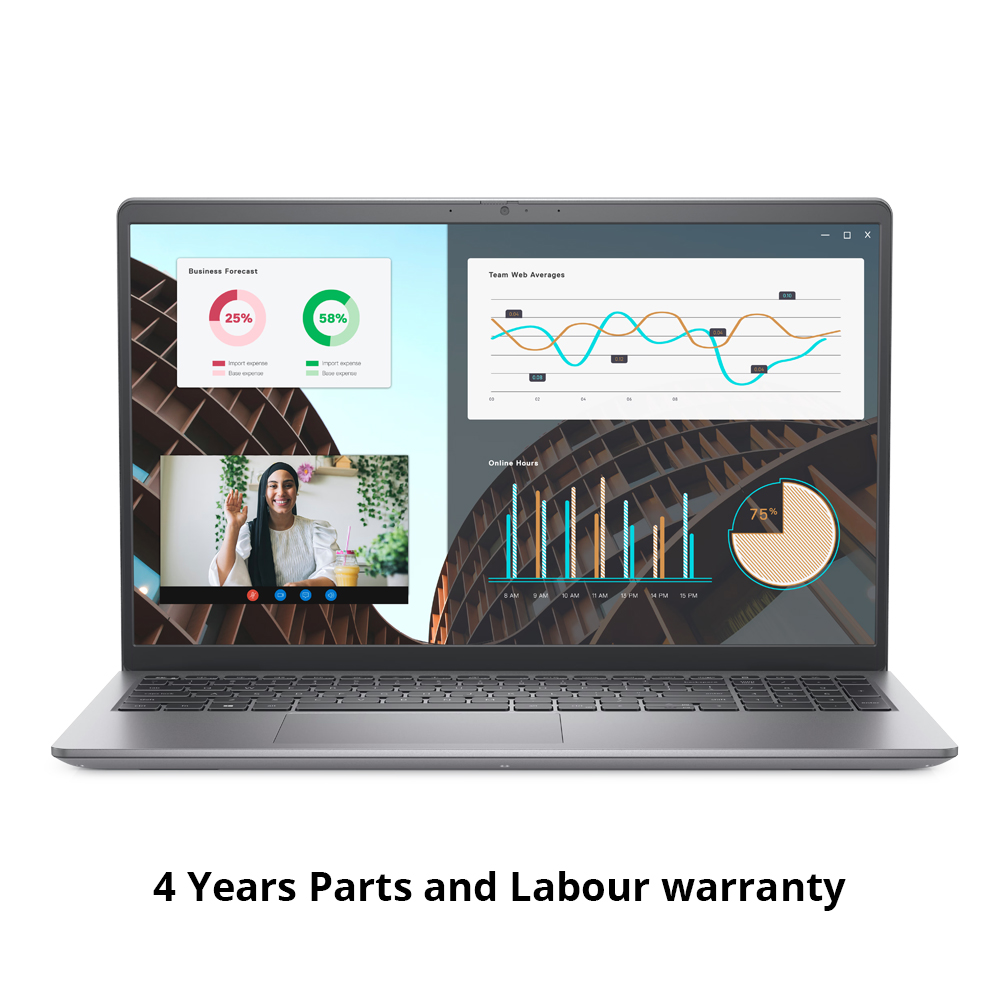 DELL VOSTRO 3530 5.0G 15.6'' I7-1355U 16GB (2X8GB) 512GBSSD W11H 4/4YR