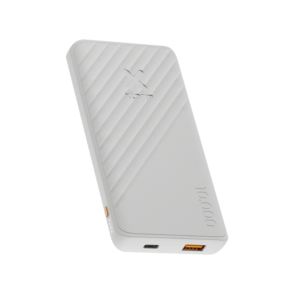 XTORM 15W GO2 POWERBANK 10,000 - ASH WHITE 