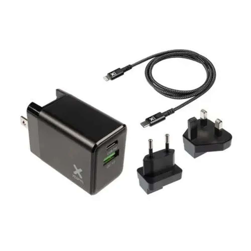 XTORM VOLT TRAVEL FAST CHARGER USB-C TO LIGHTNING BUNDLE (30W)