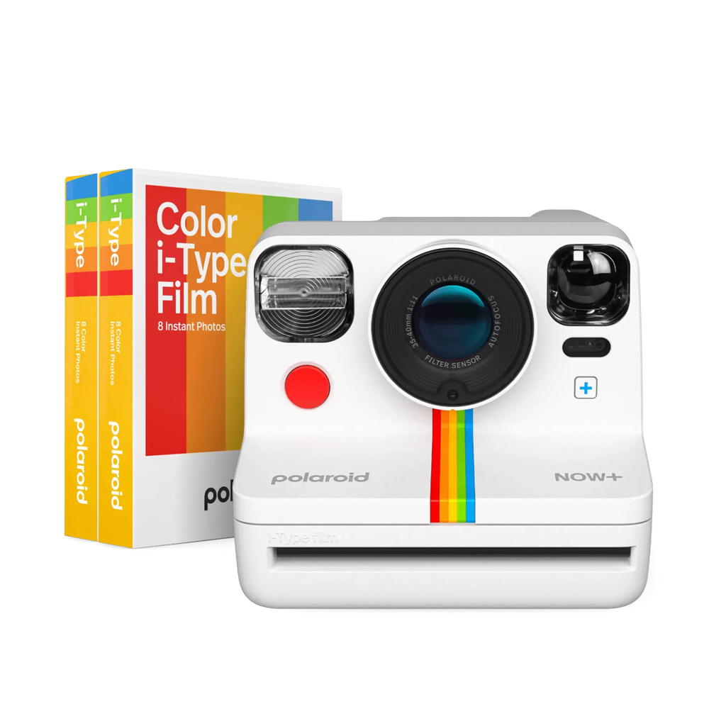 POLAROID NOW+ GEN 2 I-TYPE INSTANT CAMERA WHITE