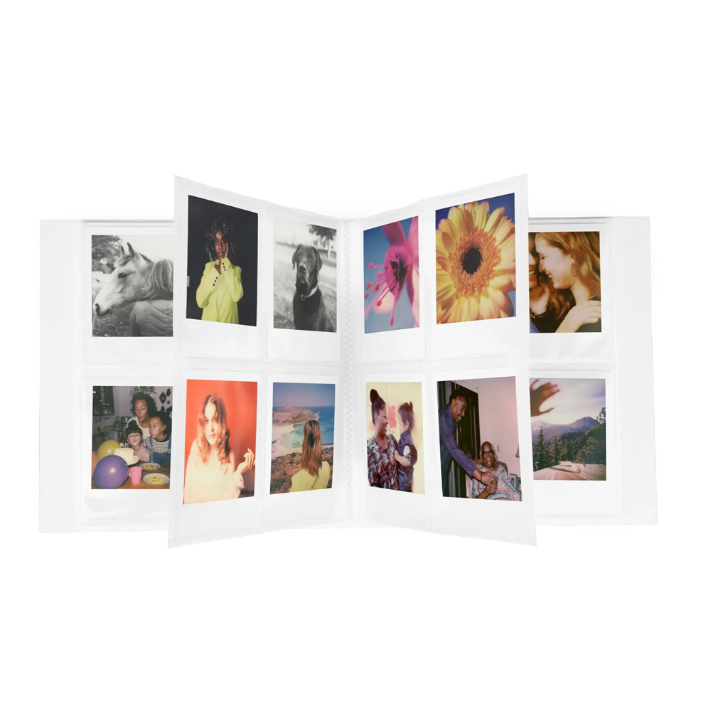 POLAROID PHOTO ALBUM LARGE WHITE