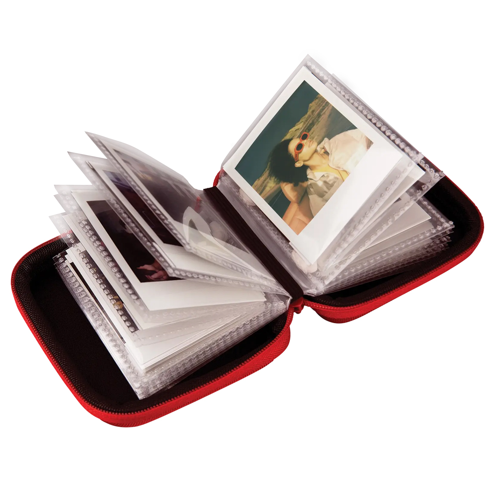 POLAROID GO POCKET PHOTO ALBUM RED