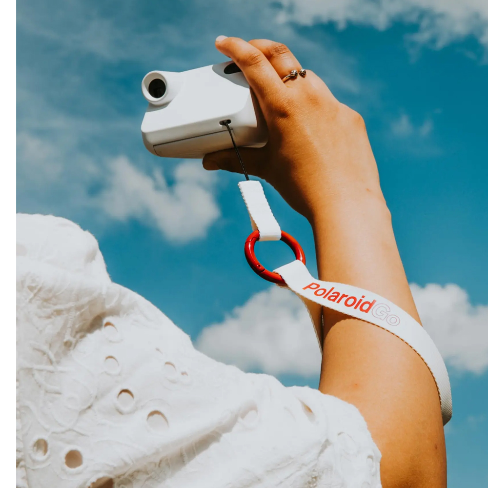 POLAROID GO WRIST STRAP WHITE