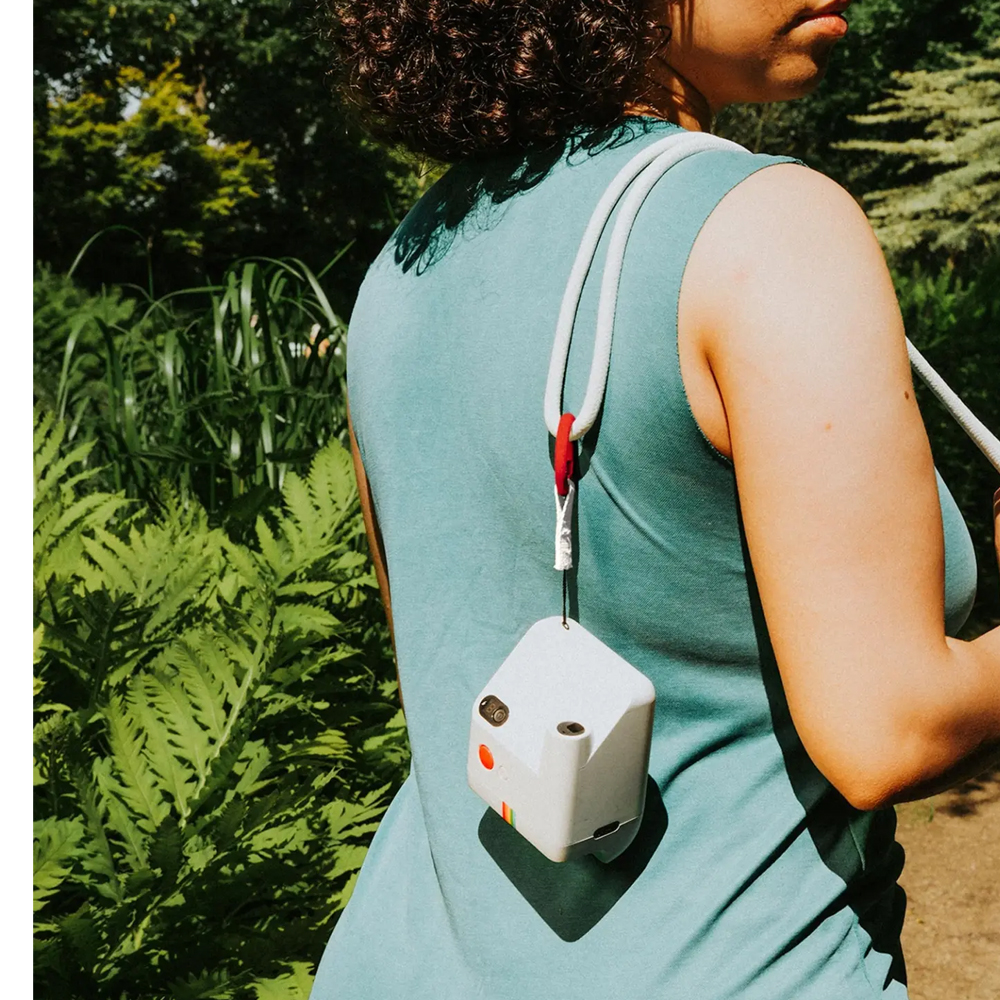 POLAROID GO ADJUSTABLE CAMERA STRAP WHITE