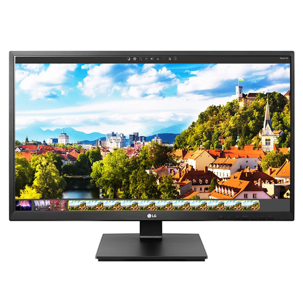 LG MONITOR 27" IPS FHD DVI VGA HDMI DP USB+USB-C AUDIO