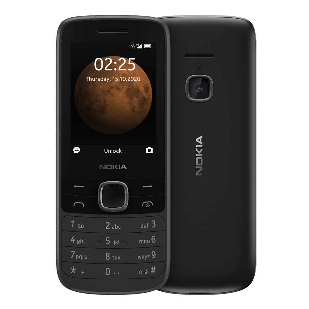 NOKIA 225 | 4G | DUAL SIM | BLACK