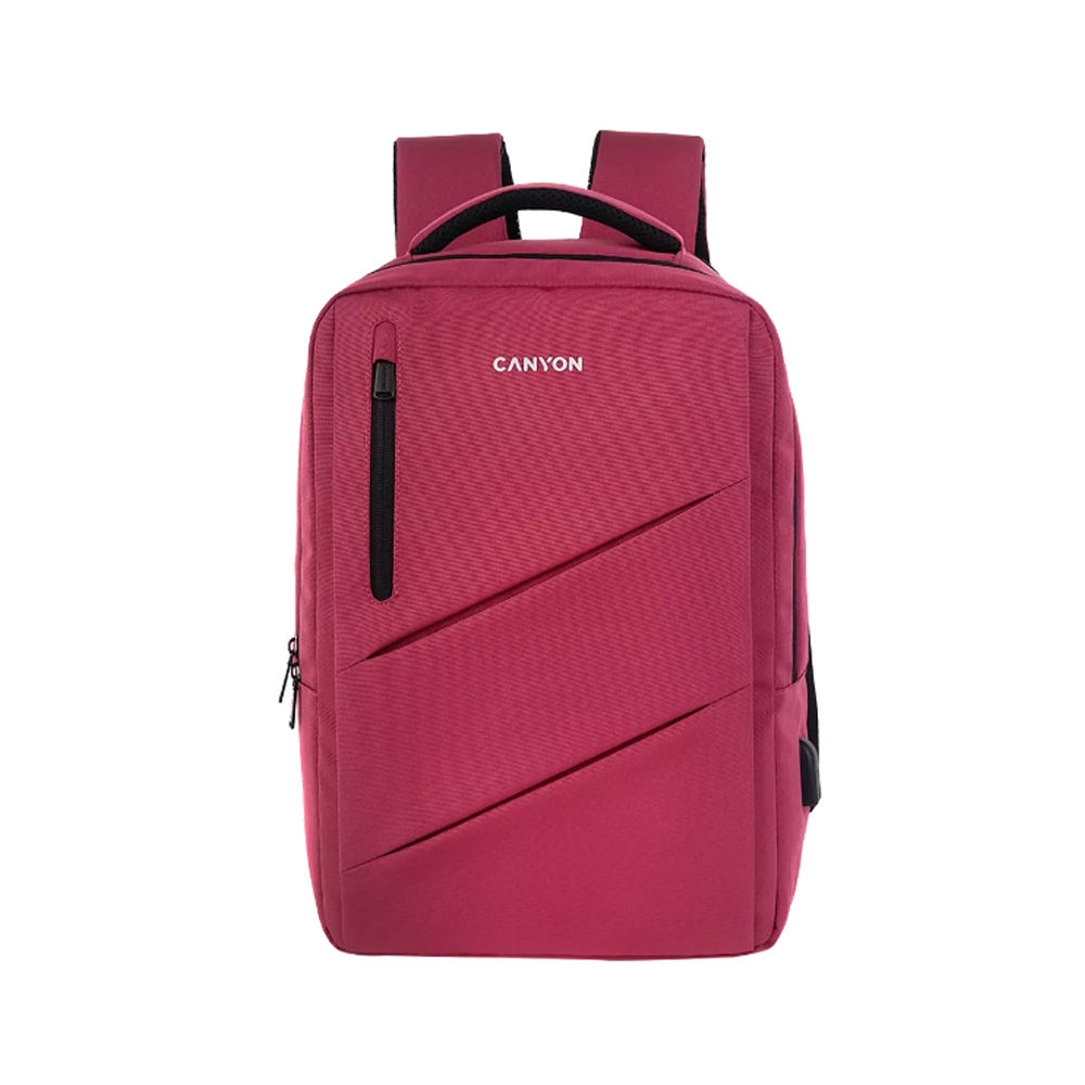 CANYON BPE-5 LAPTOP BACKPACK UP TO 15.6" BURGANDY