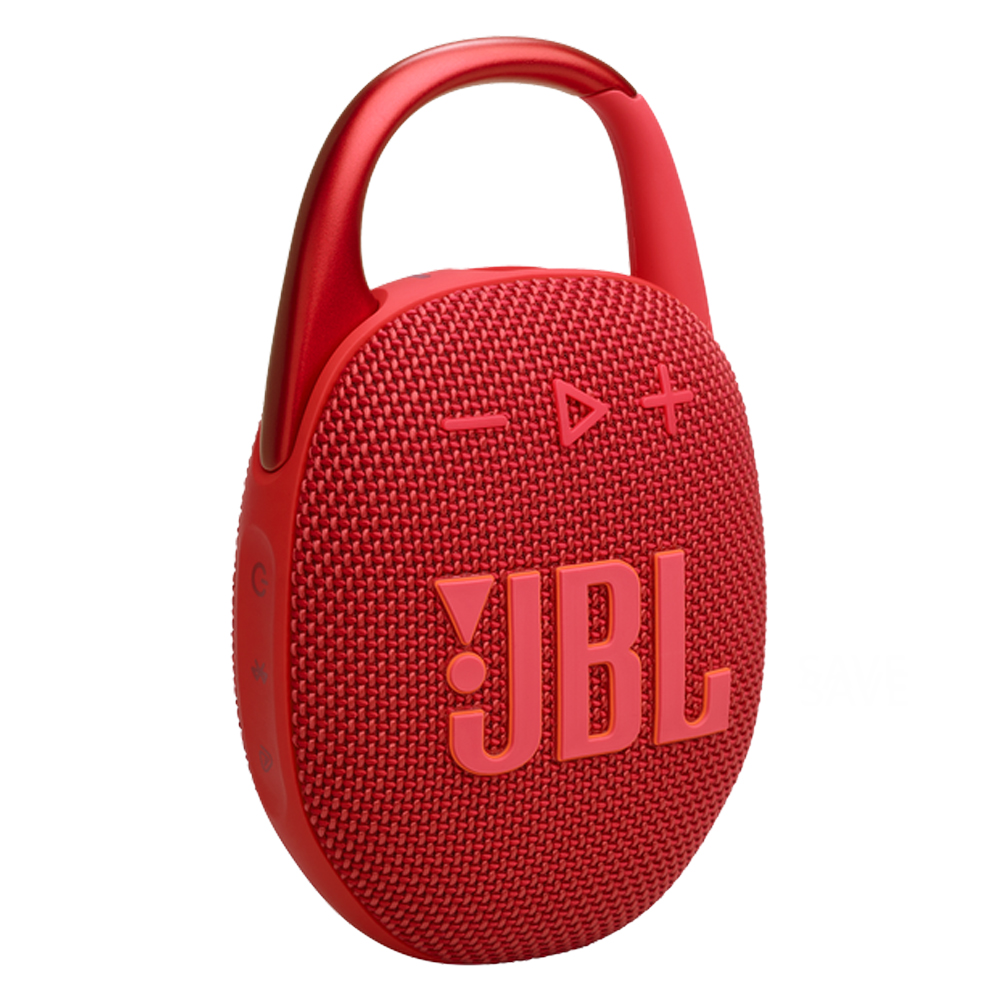 JBL CLIP 5 RED PORTABLE BT SPEAKER