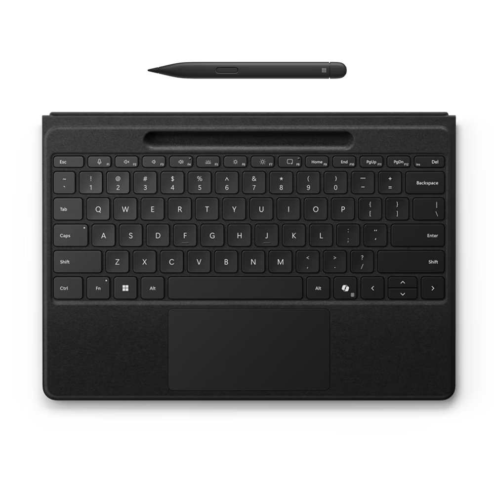 MICROSOFT SURFACE PRO FLEX KEYBOARD W/SLIM PEN (BLACK)