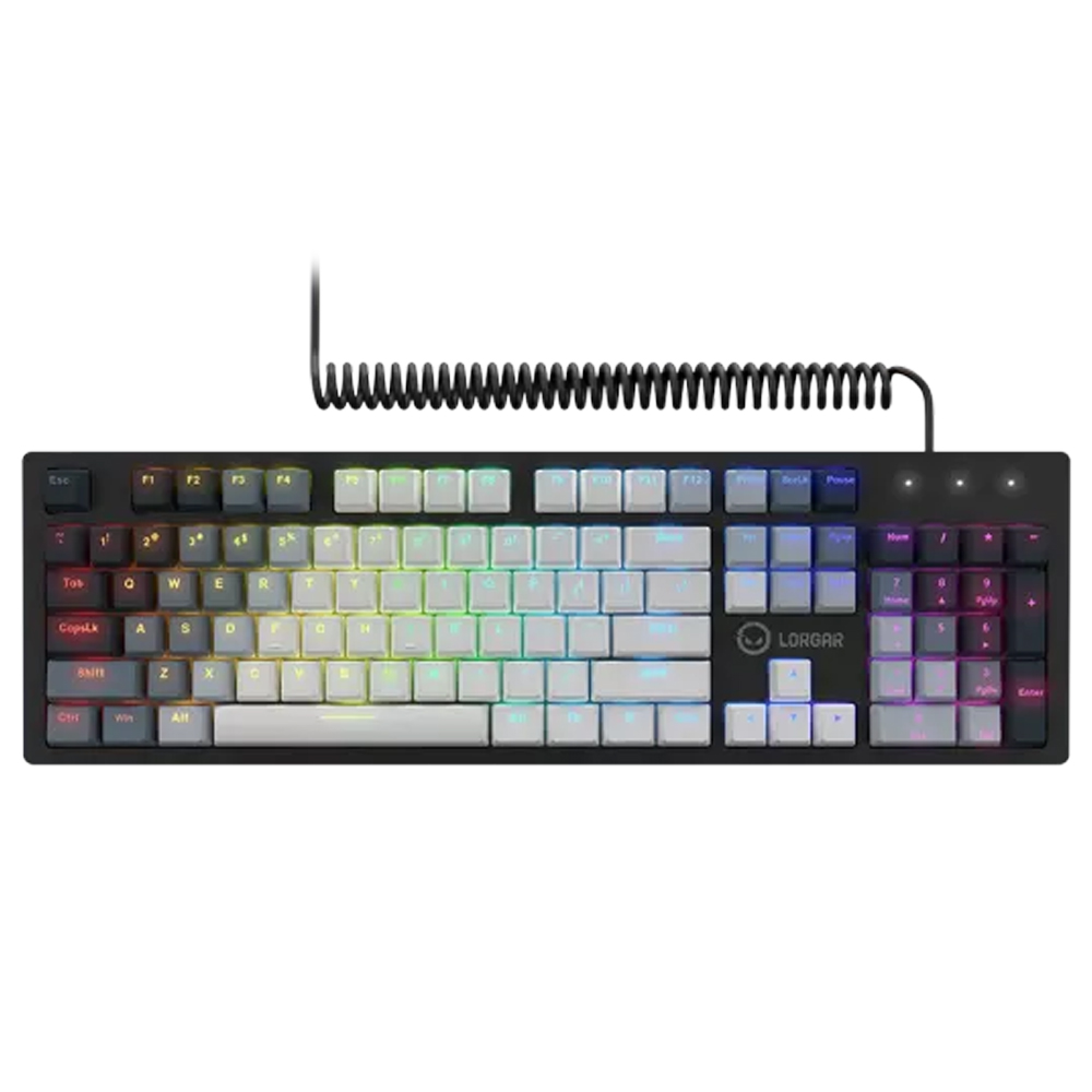 LORGAR AZAR 514 WIRED MECHANICAL GAMING KEYBOARD RGB BLACK