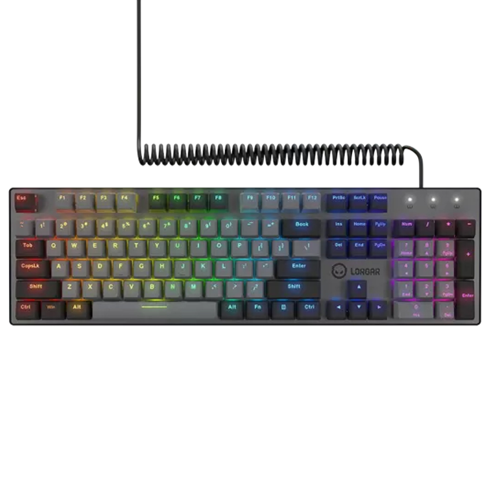 LORGAR AZAR 514 WIRED MECHANICAL GAMING KEYBOARD RGB BLACK