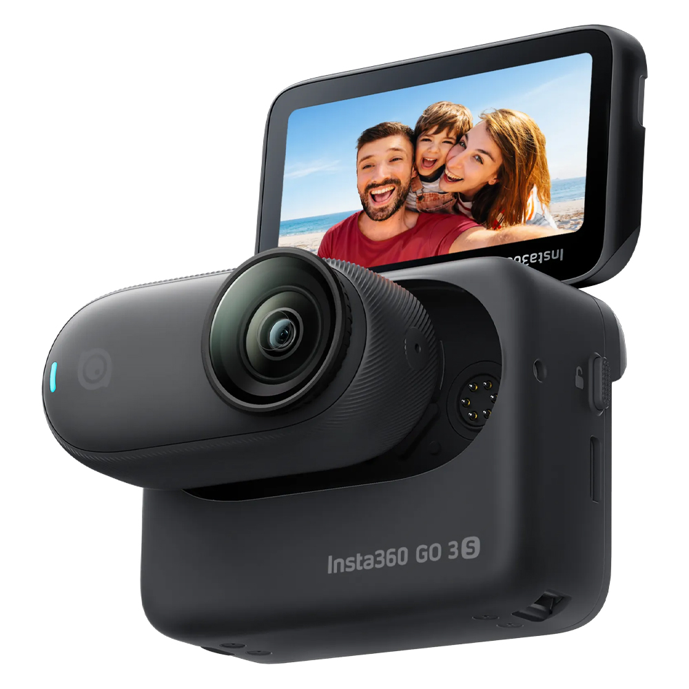 INSTA360 GO 3S 128GB MIDNIGHT BLACK ACTION CAMERA