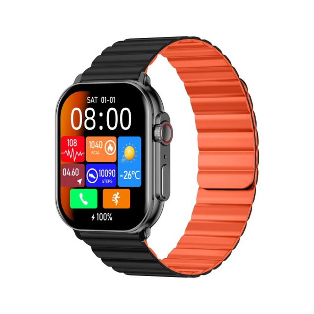IMIKI SF1 BLACK/ORANGE AMOLED SMARTWATCH