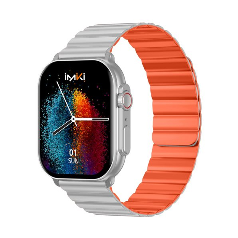IMIKI SF1 GREY/ORANGE AMOLED SMARTWATCH
