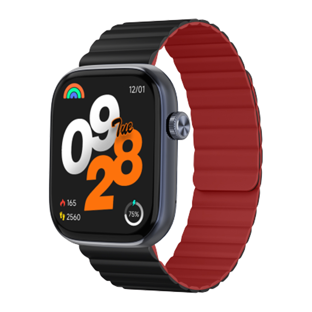 IMIKI ST2 BLACK/RED IPS SMARTWATCH