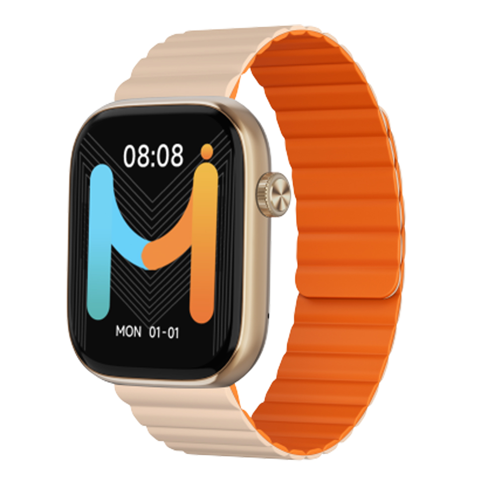 IMIKI ST2 GOLD/PINK IPS SMARTWATCH