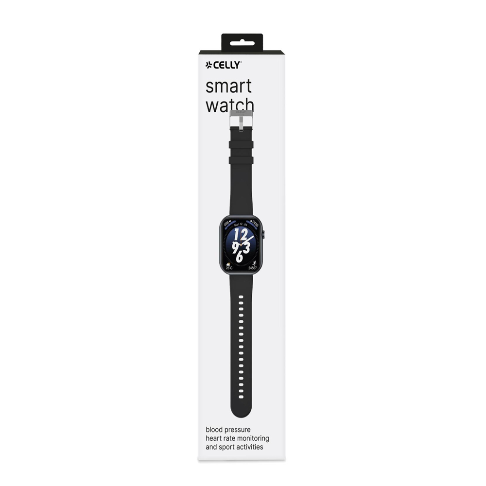 CELLY TRAINERMATE SMARTWATCH BLACK