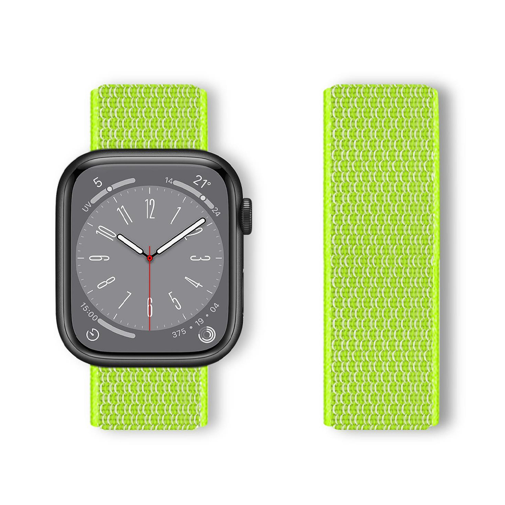 CELLY APPLE WATCH VELCRO STRAP - 42/44/45MM - GREEN
