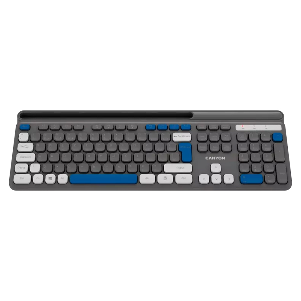 CANYON WIRELESS KEYBOARD HKB-W03 DARK GREY