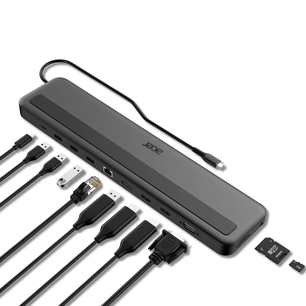 ACER 13-IN-1 4K 100W USB-C DOCKING STATION
