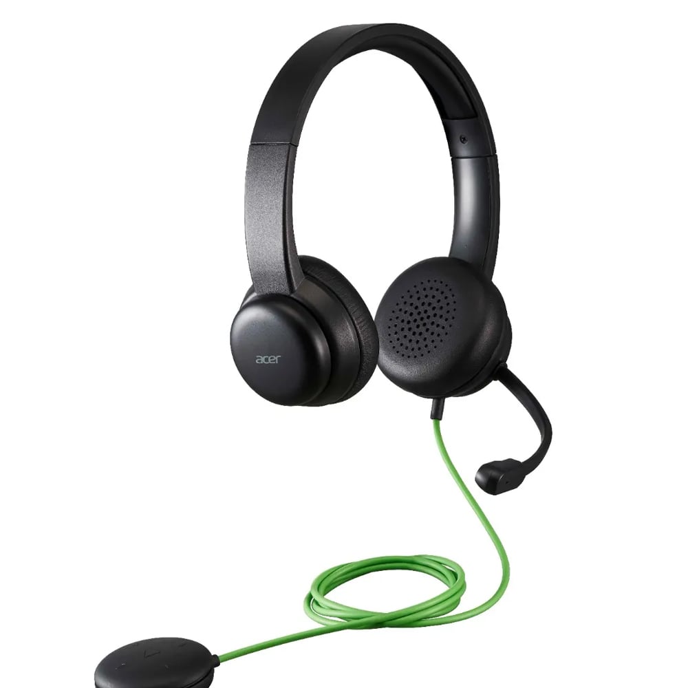 ACER AHW250 NOISE CANCELLING USB CONFERENCE HEADSET 
