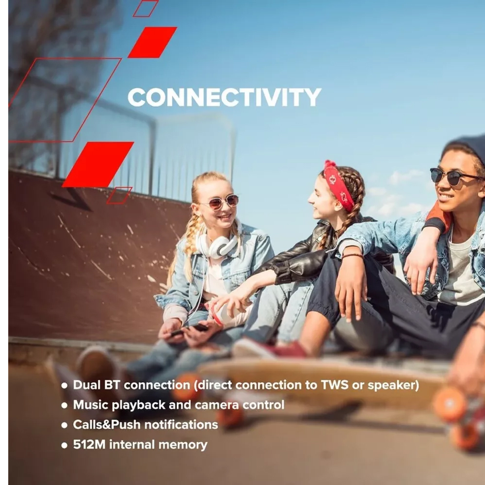 CANYON KIDS/TEENS SMARTWATCH JOYCE KW-43 WHITE