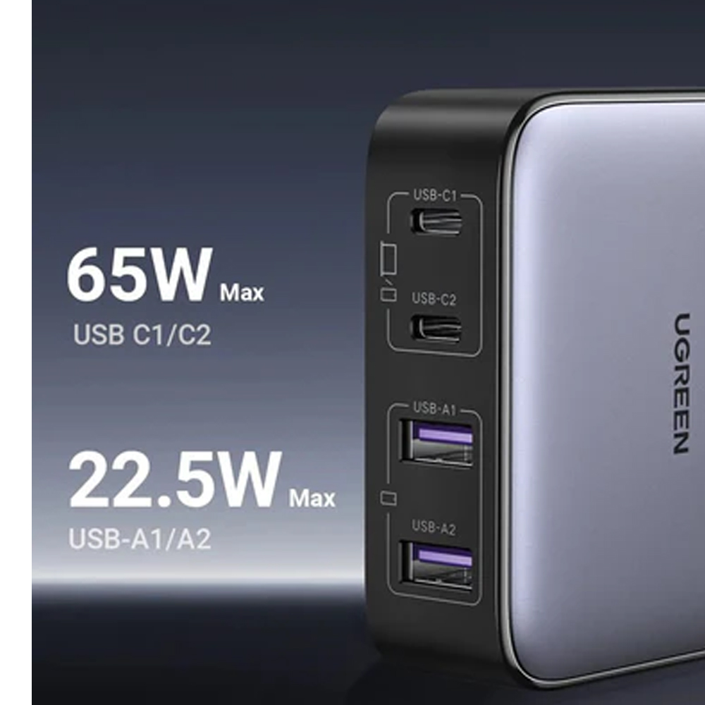 UGREEN NEXODE 65W USB-C GAN DESKTOP CHARGER UK