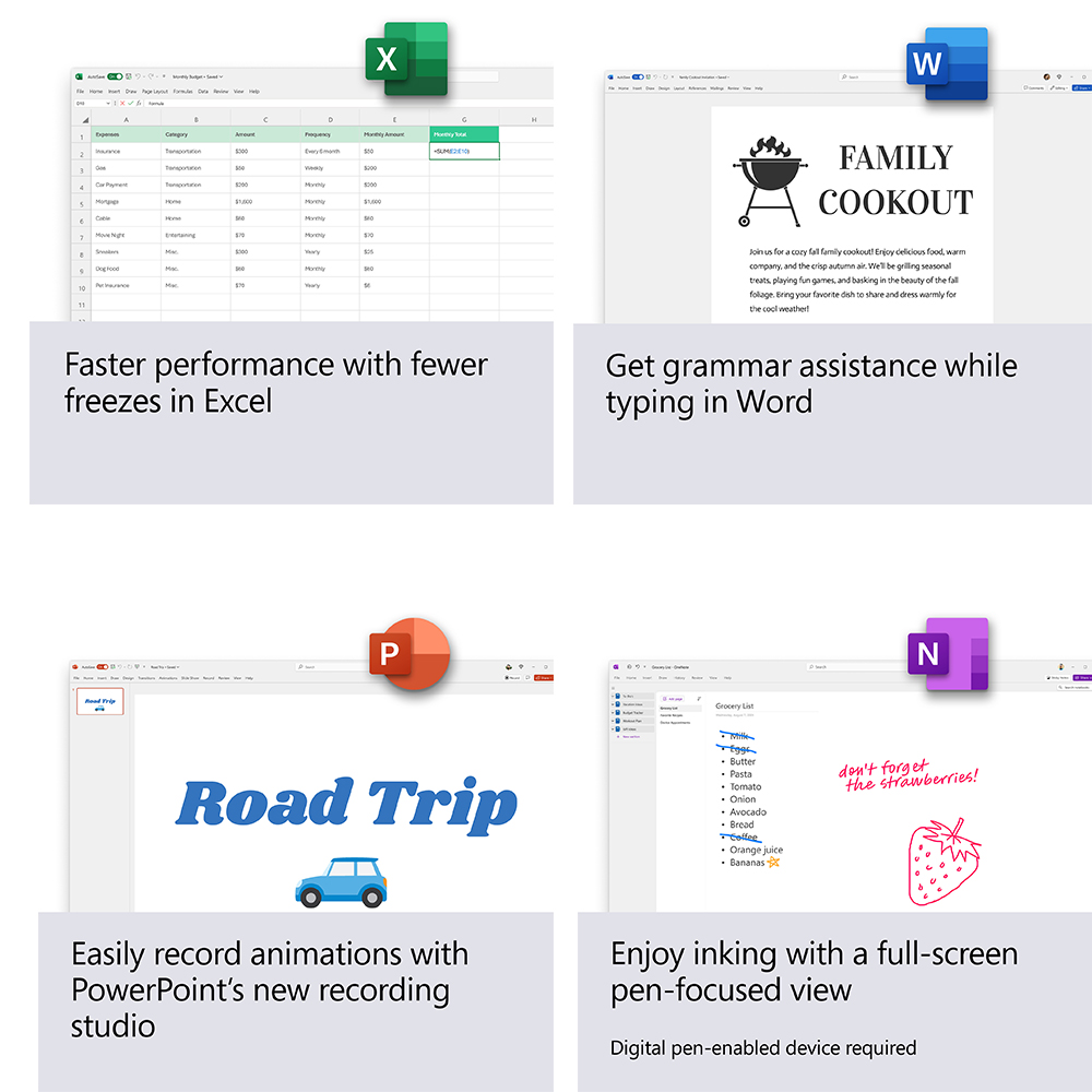 MICROSOFT OFFICE HOME & STUDENT 2024 