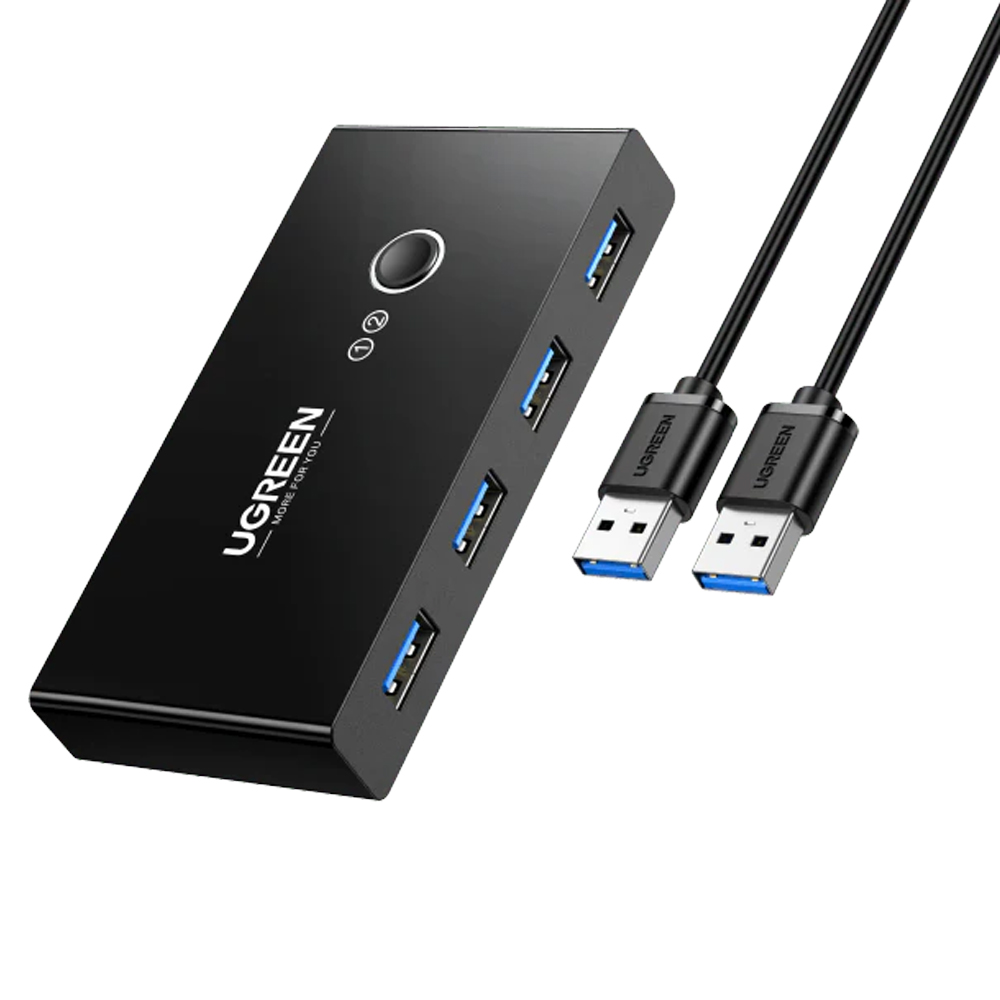 UGREEN USB 3.0 4-PORT SWITCH (2 IN - 4 OUT)