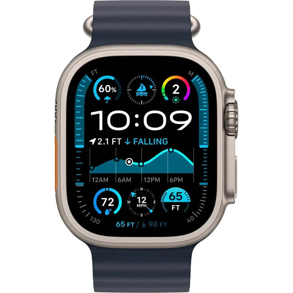 APPLE WATCH ULTRA 2 GPS+CEL 49MM NATURAL TITANIUM / NAVY OCEAN BAND