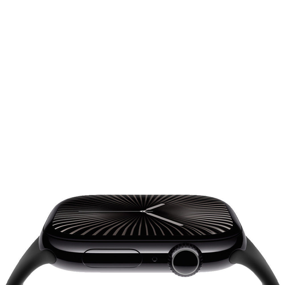 APPLE WATCH S10 GPS 42MM JET BLACK / BLACK SPORT S/M BAND