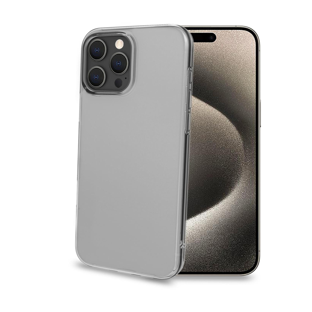 CELLY TPU TRANSPARENT SOFT CASE IPHONE 16 PRO MAX