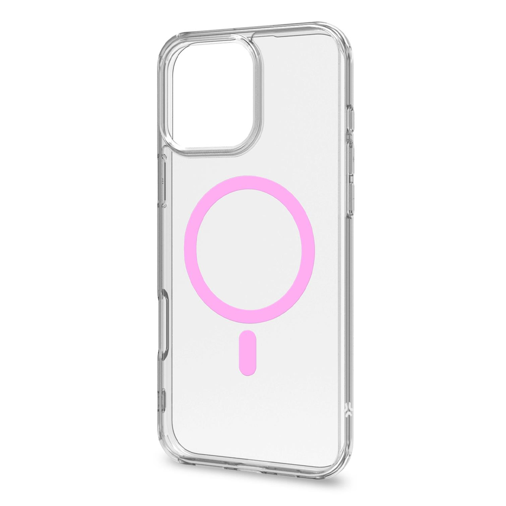 CELLY MAGSAFE TPU TRANSPARENT SOFT CASE PINK IPHONE 16 PRO