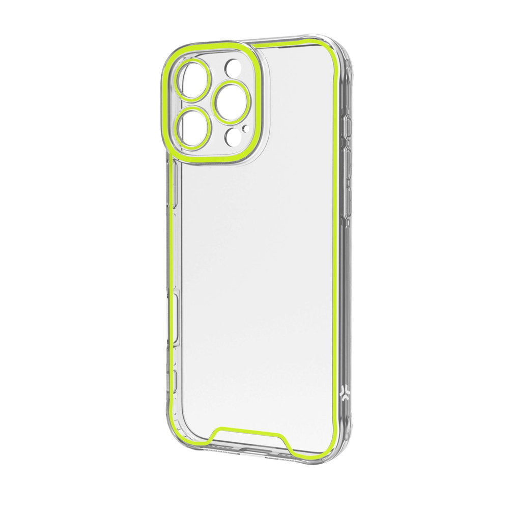 CELLY TPU TRANSPARENT SOFT CASE GLOW YELLOW IPHONE 16 PRO MAX