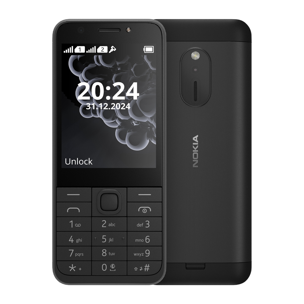 NOKIA 230 - 2024 | DUAL SIM | 2G | BLACK