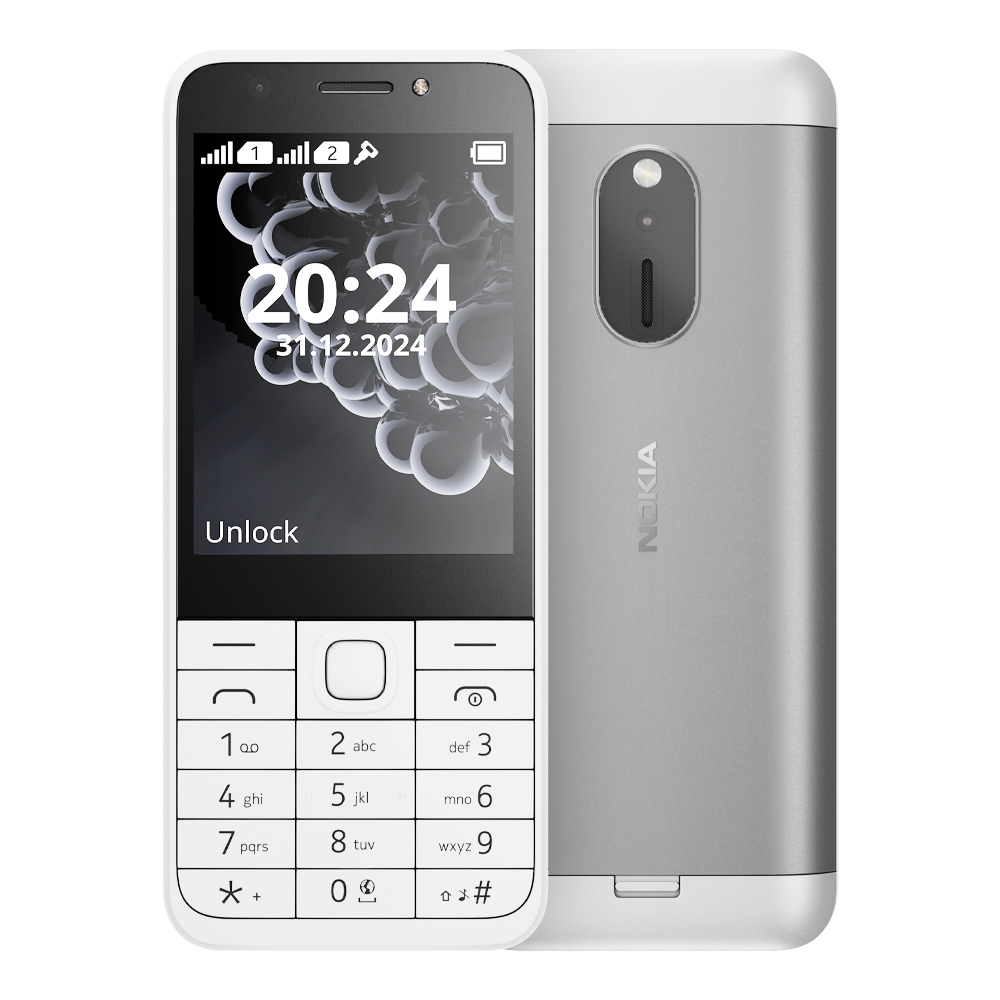 NOKIA 230 - 2024 | DUAL SIM | 2G | WHITE